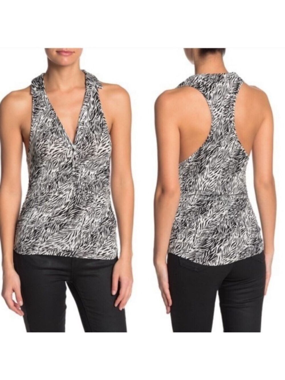 NWT Free People Coco Print Sleeveless Tank Top